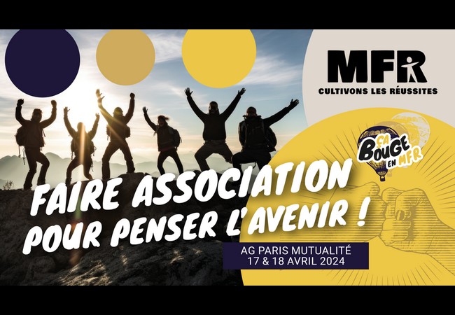 AG des MFR à Paris  : 17 et 18 avril 2024